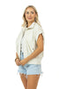 Cream Lightweight Vest Women's