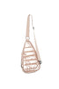Champagne Metallic Sling Bag