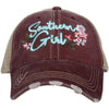 Katydid Southern Girl FLOWERS Women's Trucker Hat - Katydid.com