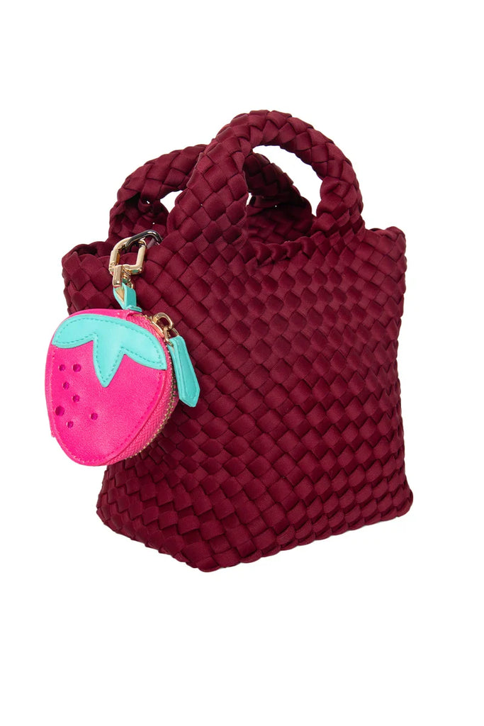 Strawberry Coin Holder Bag Charm - Katydid.com