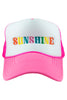 Sunshine (Multicolored) Foam Trucker Hat