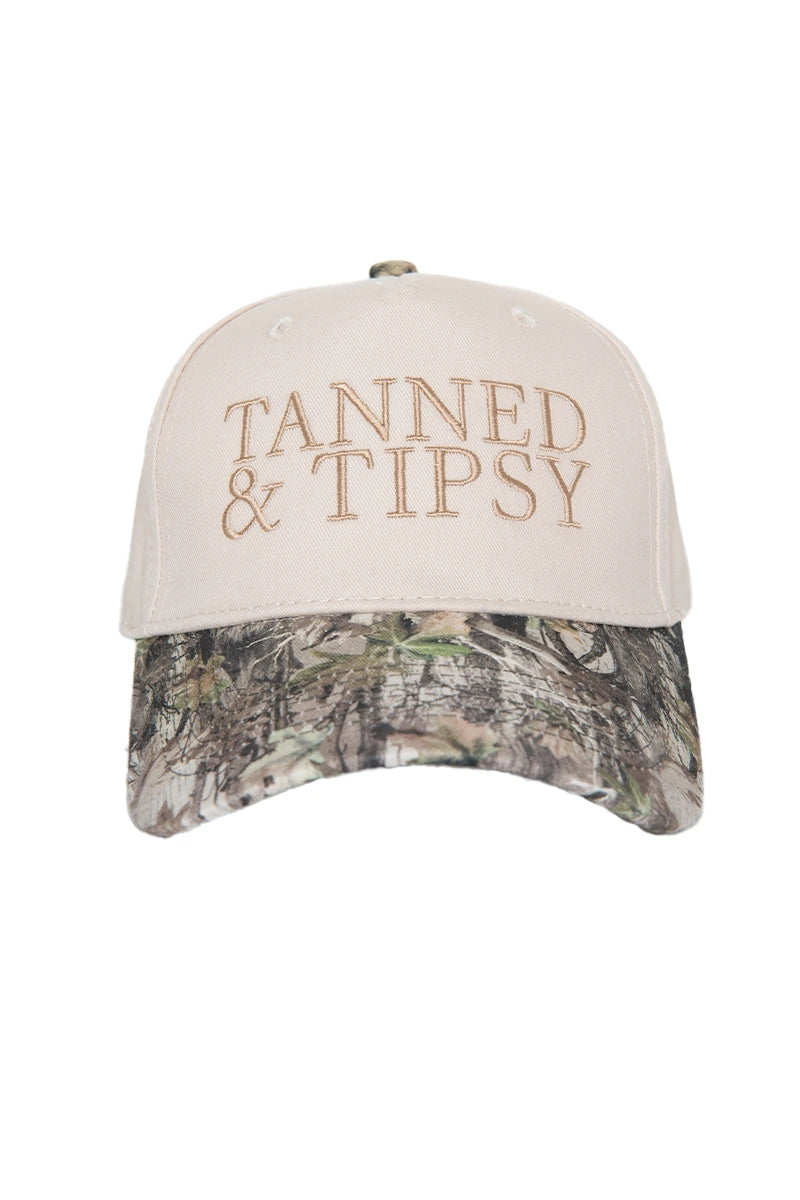 Tanned & Tipsy Vintage Hat - Katydid.com