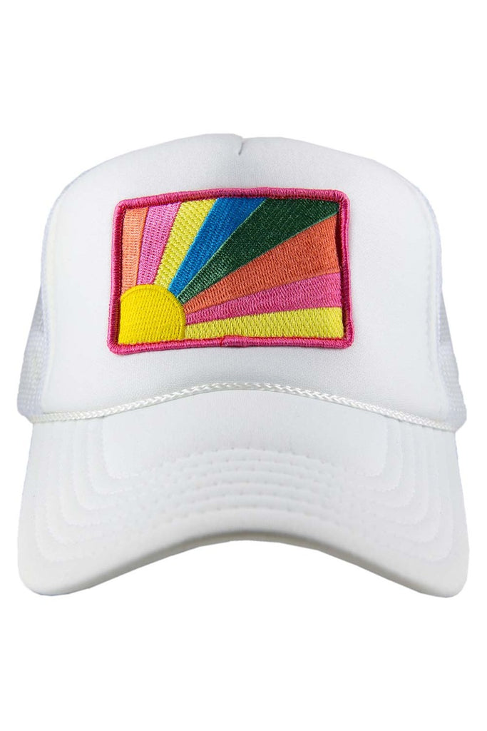 Bursting Sunshine Patch Foam Trucker Hat