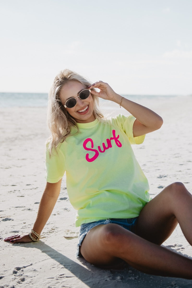 Surf Graphic T-Shirt Women's - Katydid.com