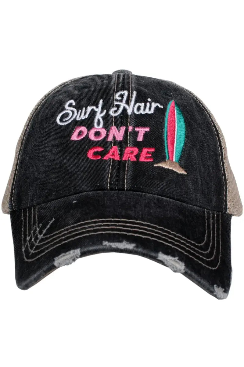 Surf Hair Don’t Care Women's Trucker Hats - Katydid.com