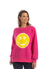 Daisy Eyes Happy Face Sweatshirt