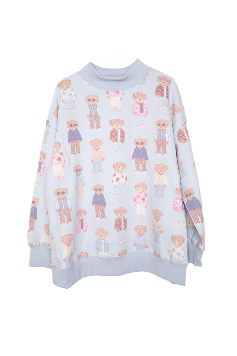 Teddy Bears Printed Sweatshirt | Women's Sweatshirts | Shop Katydid