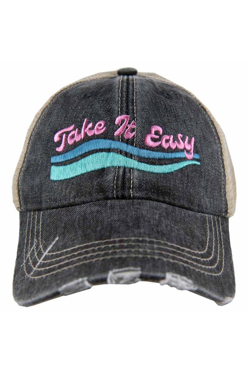 Take It Easy Trucker Hat - Katydid.com