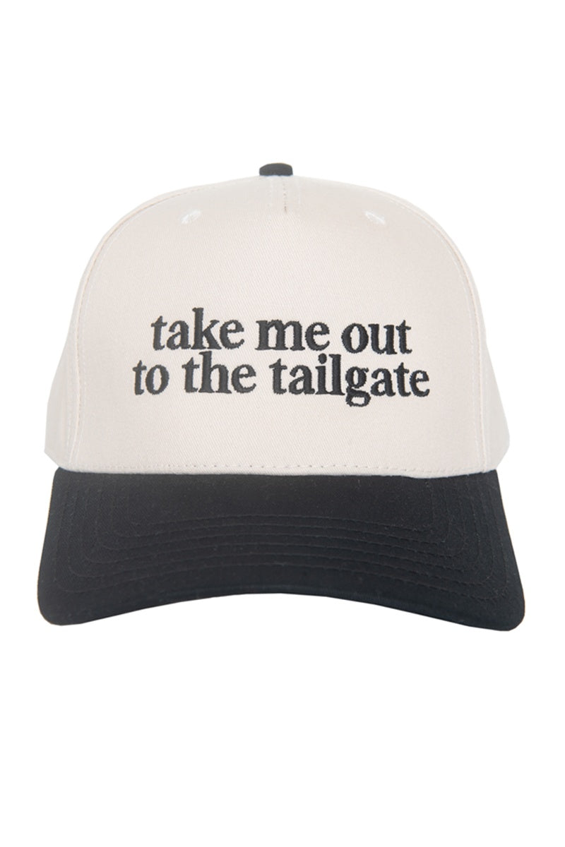 Take Me Out To The Tailgate Two-Toned Hat - Katydid.com