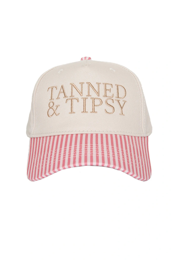 Tanned & Tipsy Vintage Hat - Katydid.com