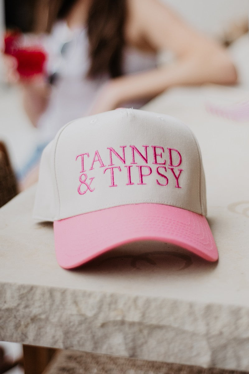 Tanned & Tipsy Vintage Hat