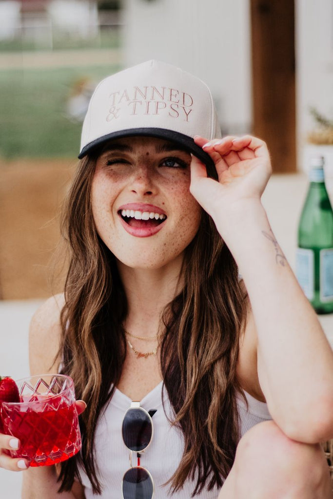 Aviator Nation Trucker Hat Tan And Tpsy Summer Trucker Hat