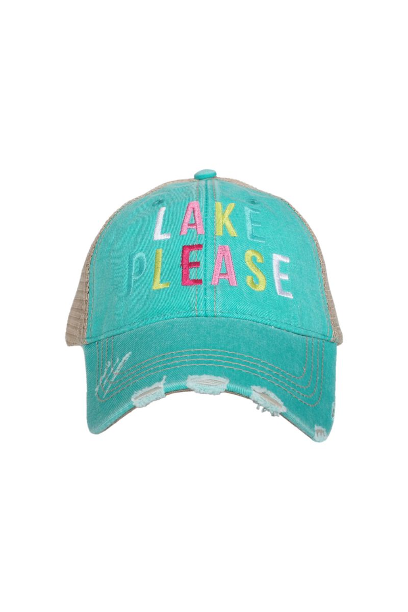 Lake Please (MULTICOLORED) Trucker Hats
