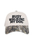 Busy Walking My Dog Vintage Trucker Hats - Katydid.com