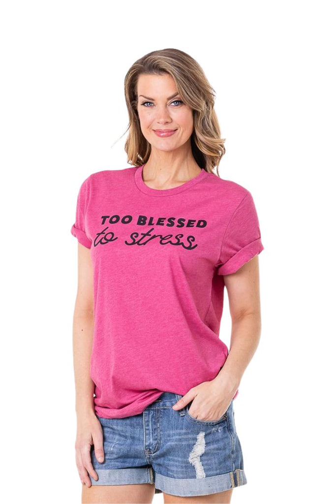 Too Blessed Graphic T Shirts