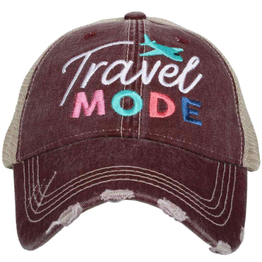 Travel Mode Trucker Hats