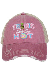 Tropic Like it's Hot Women's Trucker Hats