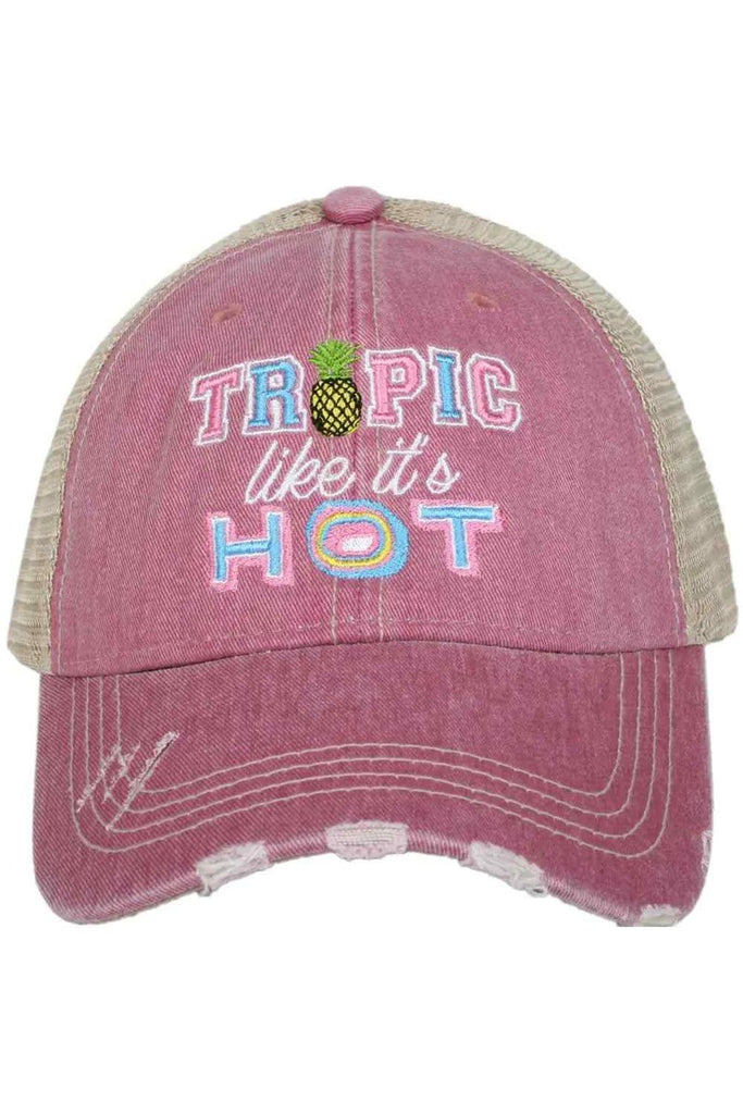 Tropic Like it's Hot Women's Trucker Hats