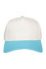 Aqua and Tan Vintage Trucker Hat