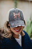 Football Bow Coquette Patch Trucker Hat