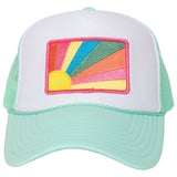 Bursting Sunshine Patch Foam Trucker Hat