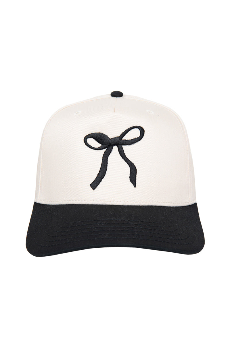 Black Bow Trucker Hat | Coquette Accessories | Katydid display picture 3
