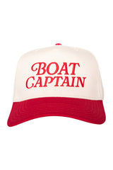 Boat Captain Two-Toned Vintage Hat