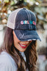 Girl Mom Women's Trucker Hats - Multicolored