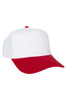 Red and White Two-Toned Vintage Hat