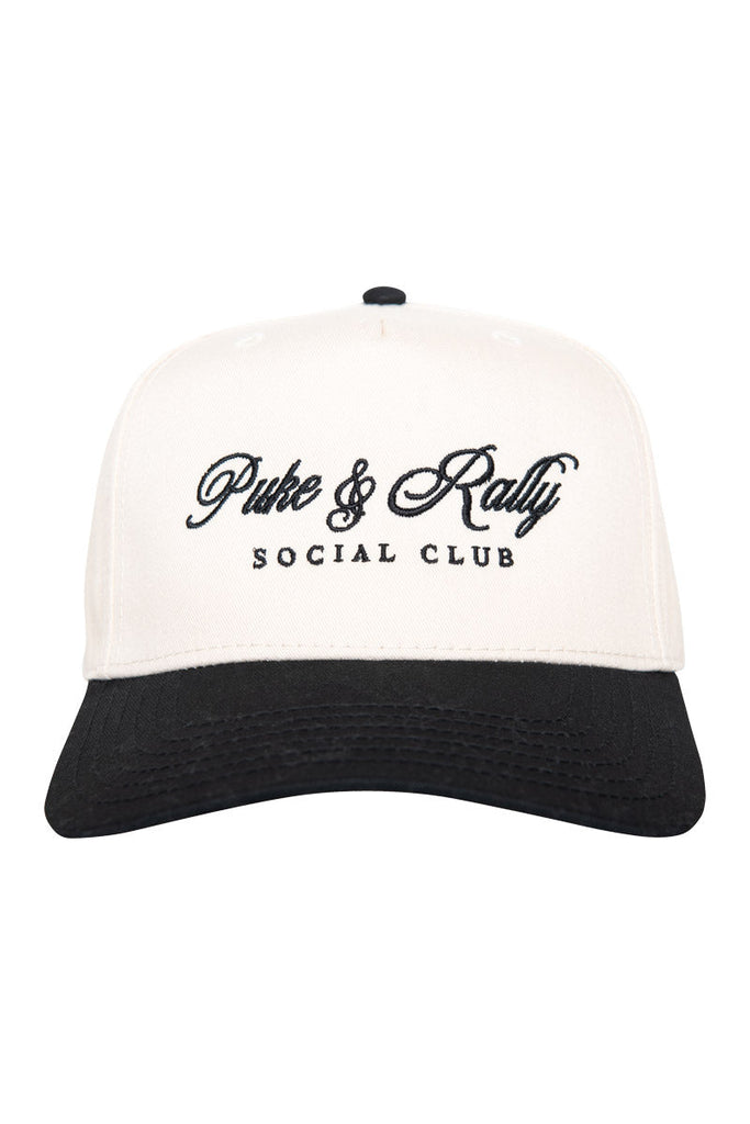 Puke & Rally Social Club Two-Toned Vintage Hat