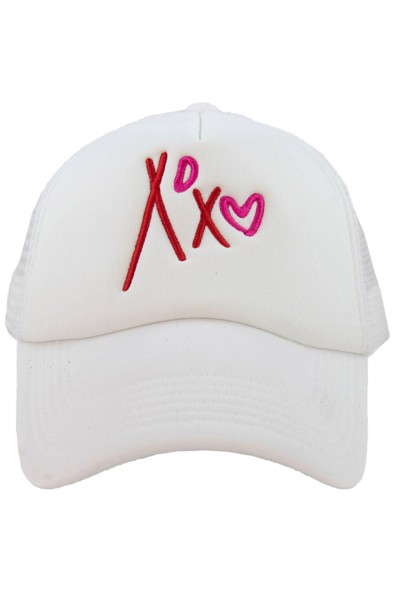 XOXO Heart Foam Trucker Hat - Katydid.com