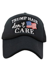 Trump Hair Don't Care Foam Trucker Hat