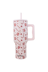 Candy Canes Christmas Tumbler Cup