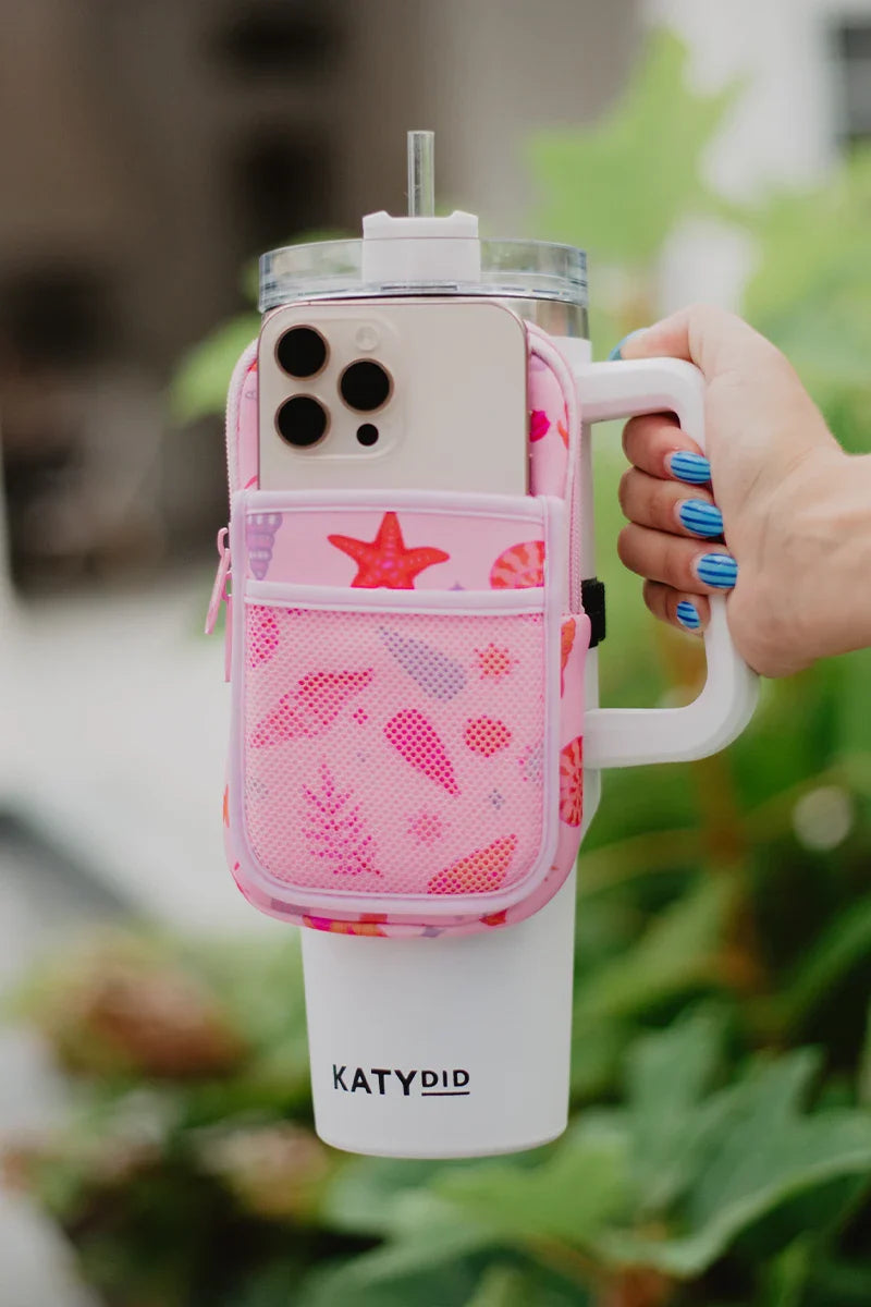 Beach Seashells Tumbler Sling Bag