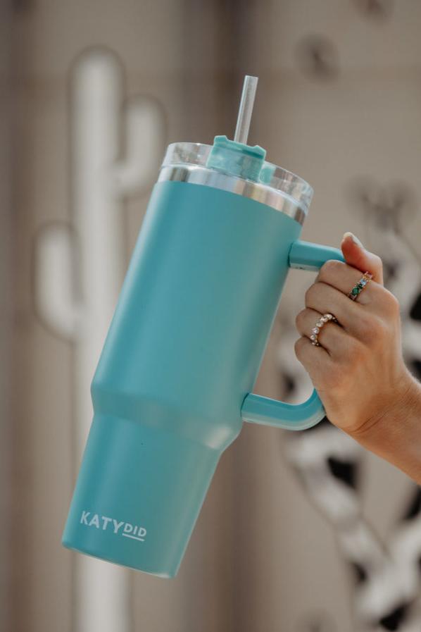 Mint Green Stainless Steel 40 Oz Tumbler