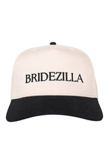 BRIDEZILLA Two-Toned Vintage Hat