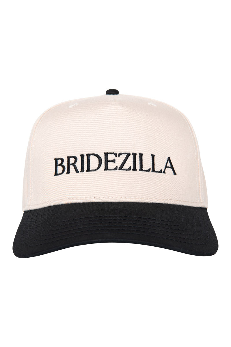 BRIDEZILLA Two-Toned Vintage Hat - Katydid.com