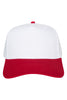 Red and White Two-Toned Vintage Hat