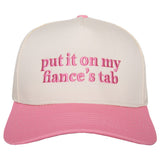 Put It On My Fiance's Tab Two-Toned Vintage Hat