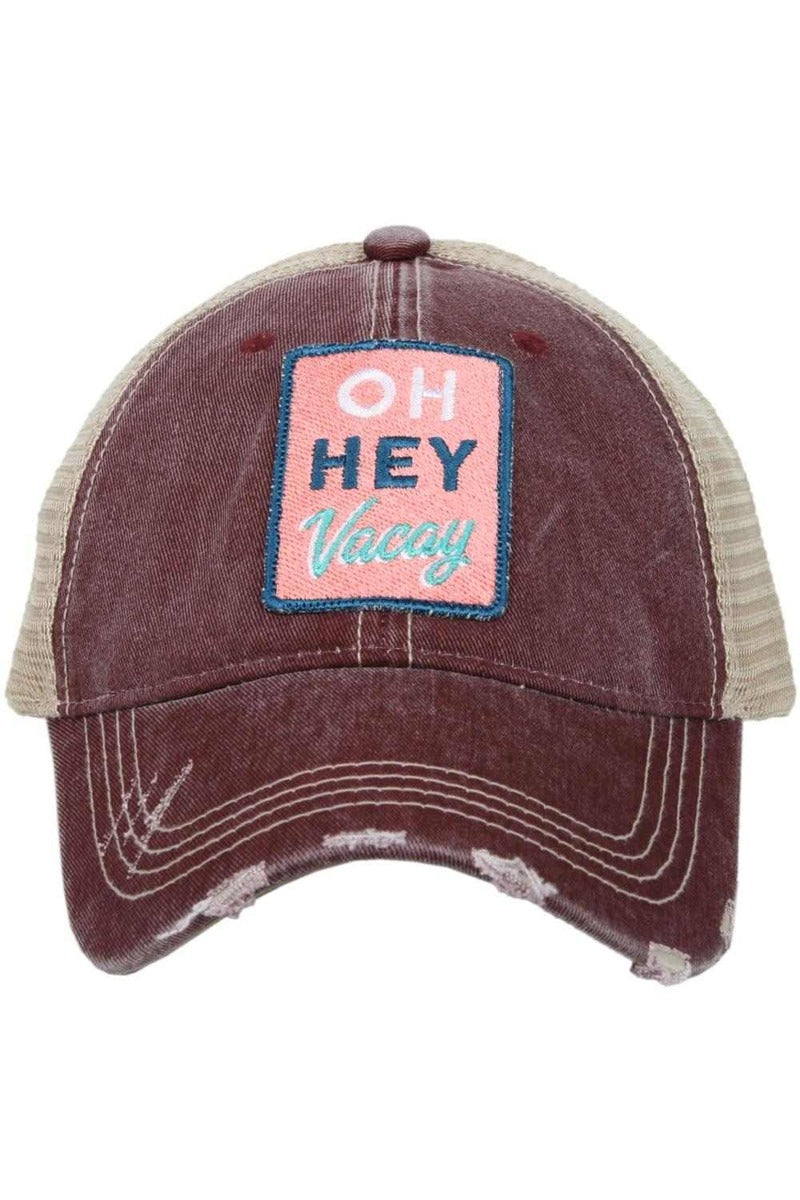 Oh Hey Vacay Women's Trucker Hats