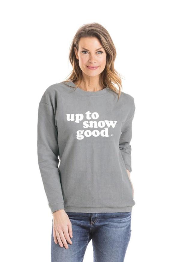 Up to Snow Good Corded Sweatshirt