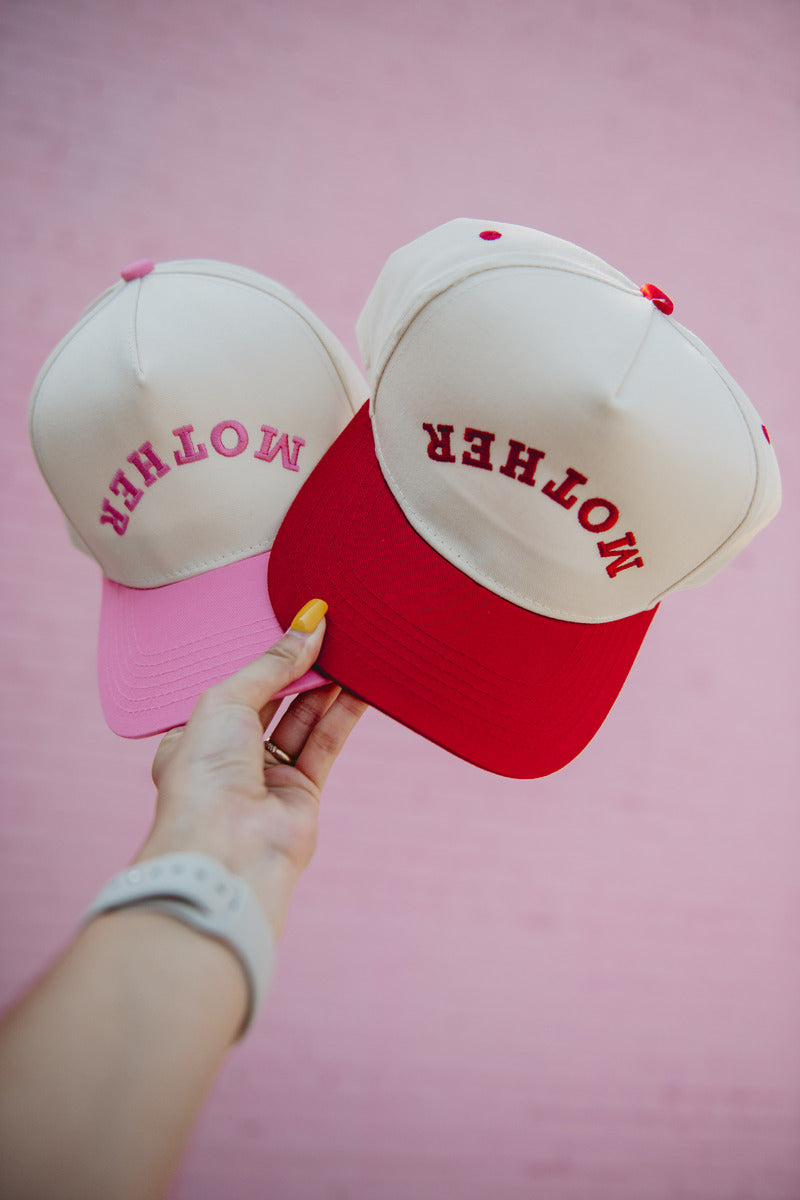 MOTHER Upside Down Two-Toned Vintage Hat