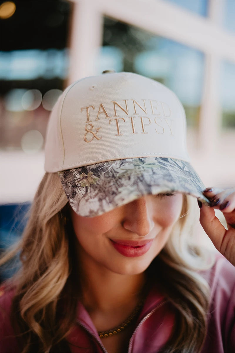 Tanned & Tipsy Vintage Hat - Katydid.com