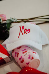 XOXO Heart Foam Trucker Hat