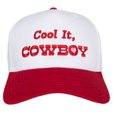 Cool it, Cowboy Heart Two-Toned Vintage Hat