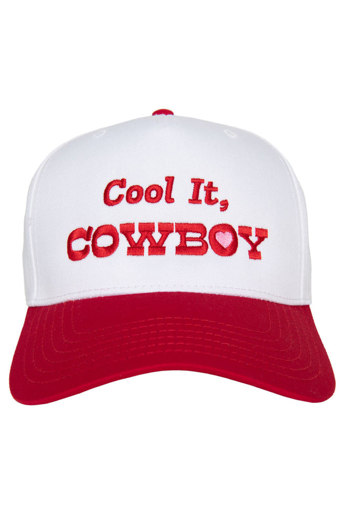 Cool it, Cowboy Heart Two-Toned Vintage Hat