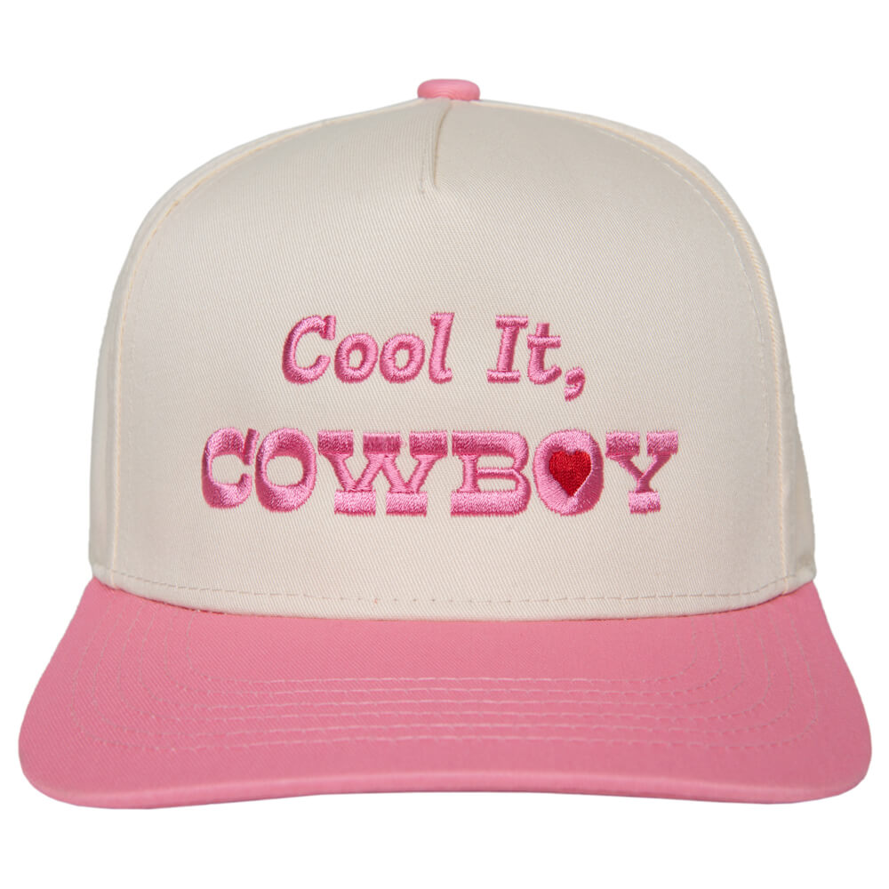 Cool it, Cowboy Heart Two-Toned Vintage Hat