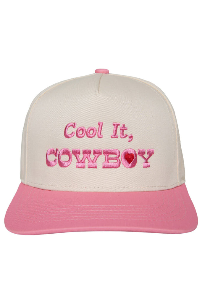 Cool it, Cowboy Heart Two-Toned Vintage Hat