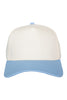 Light Blue and Tan Two-Toned Vintage Hat