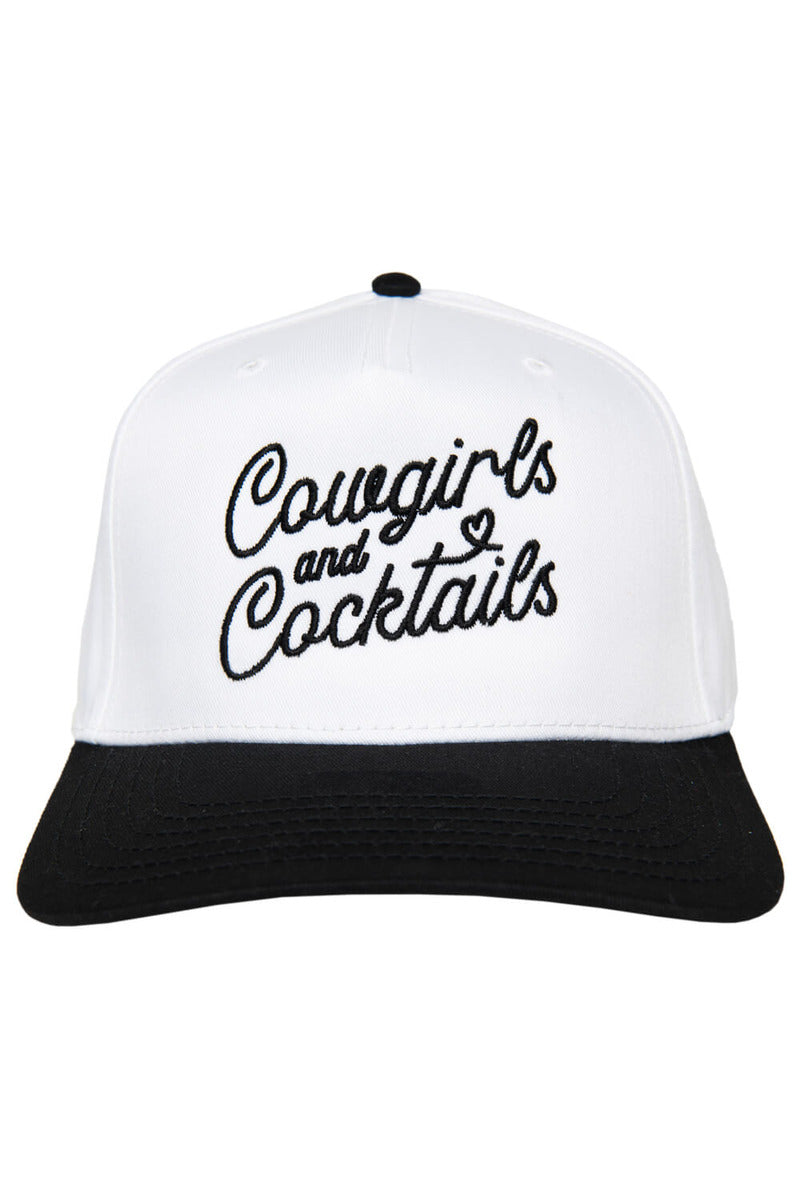 Cowgirls and Cocktails Two-Toned Vintage Hat - Katydid.com